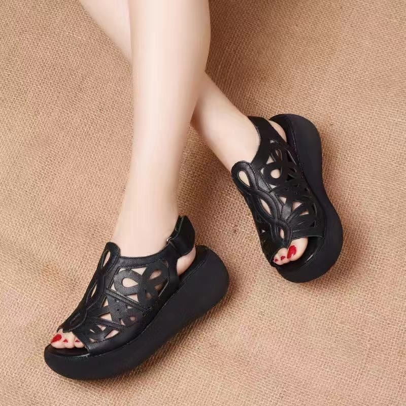 Sandales à Plateforme - Chaussures Ergonomiques