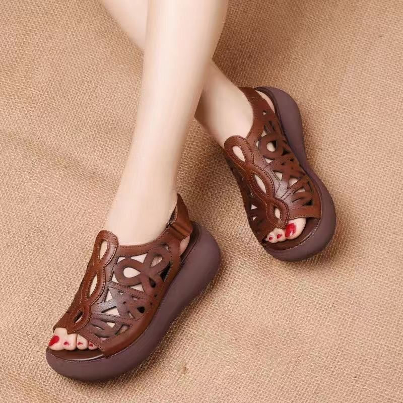 Sandales à Plateforme - Chaussures Ergonomiques