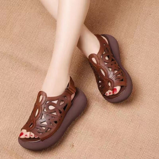 Sandales à Plateforme - Chaussures Ergonomiques