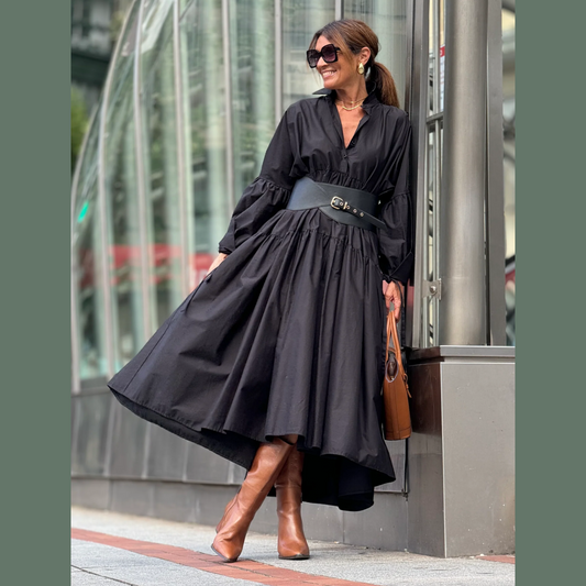 💗Robe Charlotte noire